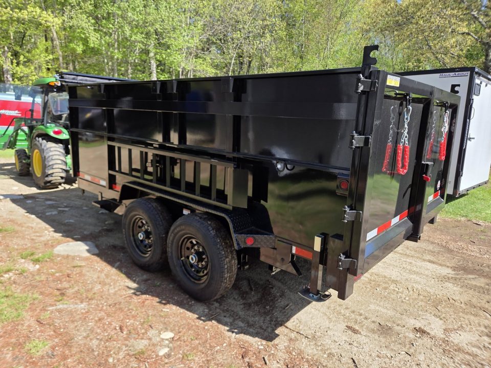 New 2026 Quality Steel and Aluminum 7x14 high side dump trailer 14,000lb gvwr Dump Trailer