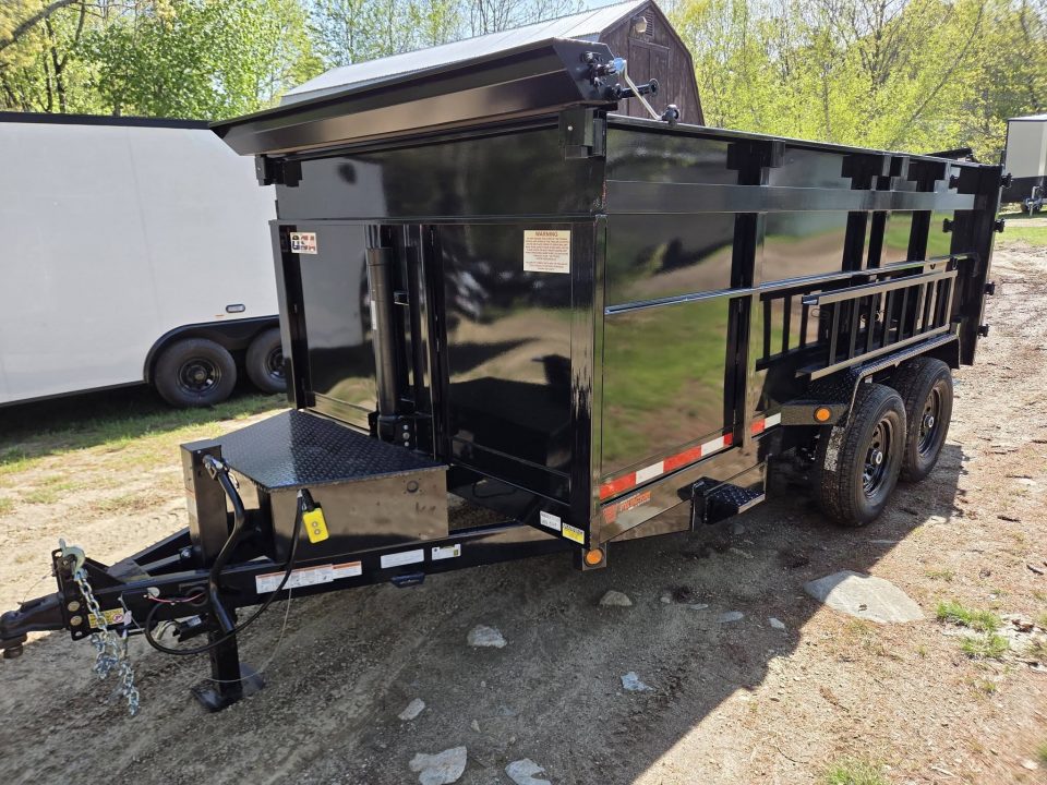New 2026 Quality Steel and Aluminum 7x14 high side dump trailer 14,000lb gvwr Dump Trailer