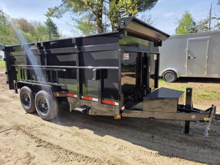 New 2026 Quality Steel and Aluminum 7x14 high side dump trailer 14,000lb gvwr Dump Trailer
