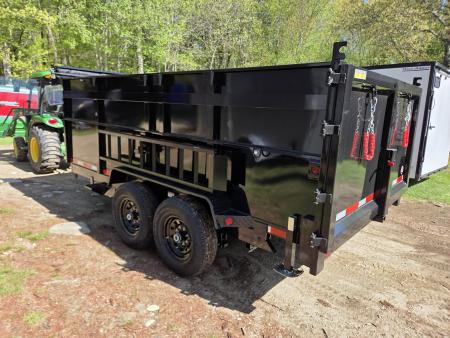 New 2026 Quality Steel and Aluminum 7x14 high side dump trailer 14,000lb gvwr Dump Trailer