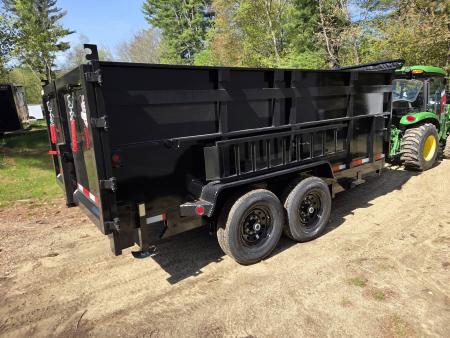 New 2026 Quality Steel and Aluminum 7x14 high side dump trailer 14,000lb gvwr Dump Trailer