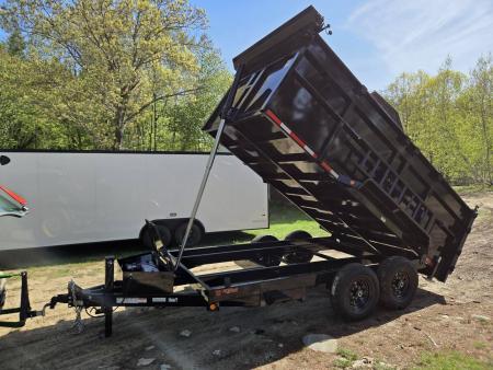 New 2026 Quality Steel and Aluminum 7x14 high side dump trailer 14,000lb gvwr Dump Trailer