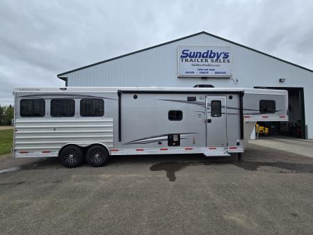 New 2026 Merhow Stampede 3 Horse Trailer