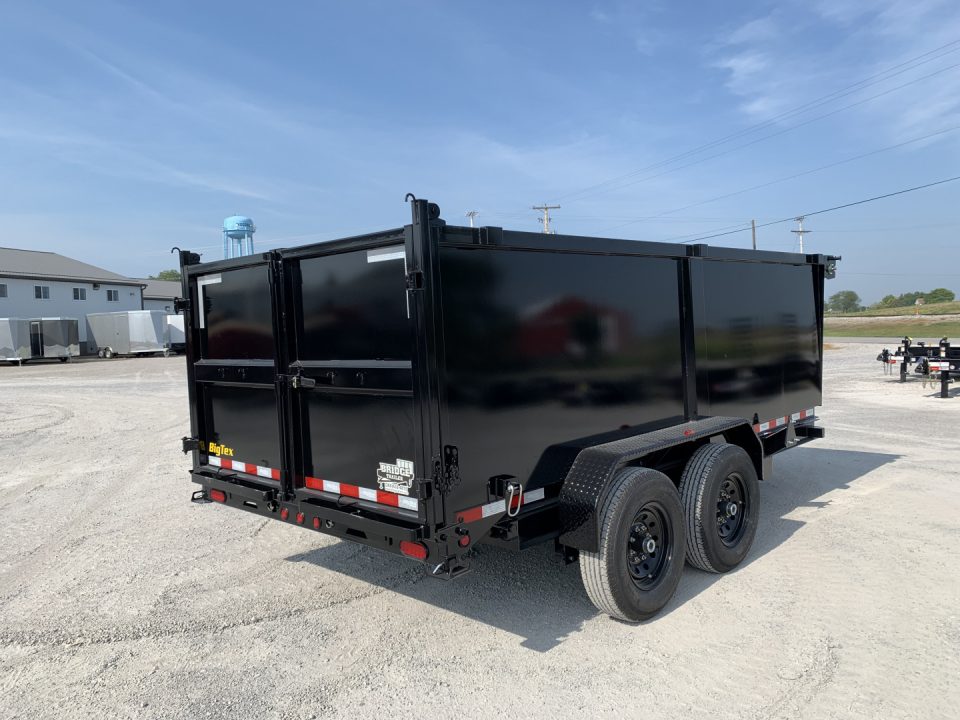 New 2027 Big Tex Trailers 14LX-14C4A-BK (83" X 14') 14K Dump Trailer