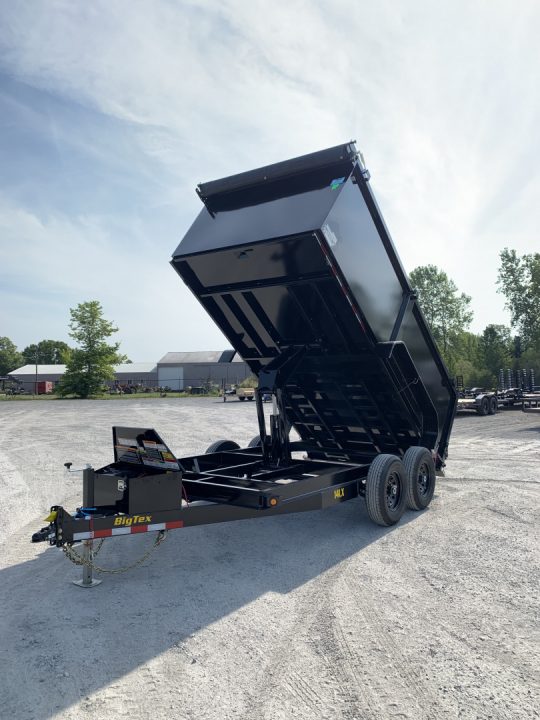 New 2027 Big Tex Trailers 14LX-14C4A-BK (83" X 14') 14K Dump Trailer