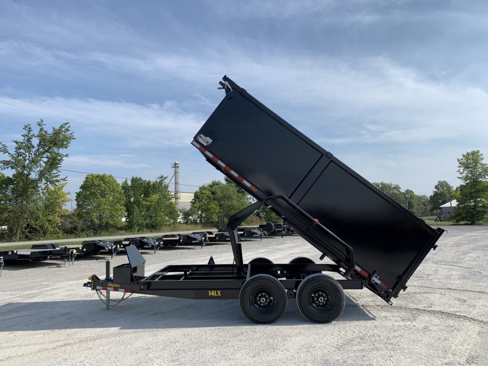 New 2027 Big Tex Trailers 14LX-14C4A-BK (83" X 14') 14K Dump Trailer