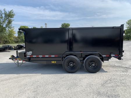 New 2027 Big Tex Trailers 14LX-14C4A-BK (83" X 14') 14K Dump Trailer