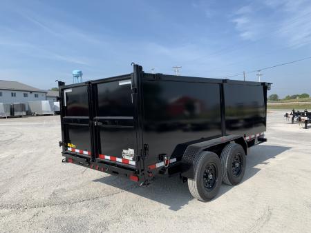 New 2027 Big Tex Trailers 14LX-14C4A-BK (83" X 14') 14K Dump Trailer