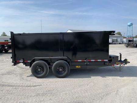 New 2027 Big Tex Trailers 14LX-14C4A-BK (83" X 14') 14K Dump Trailer