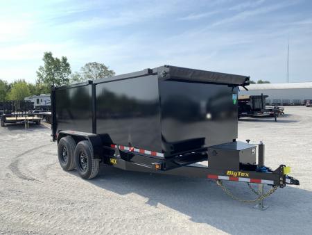 New 2027 Big Tex Trailers 14LX-14C4A-BK (83" X 14') 14K Dump Trailer