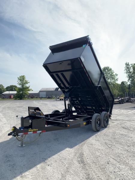New 2027 Big Tex Trailers 14LX-14C4A-BK (83" X 14') 14K Dump Trailer