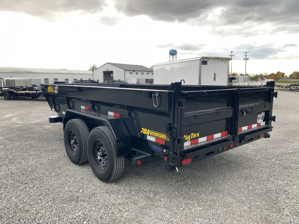 New 2027 Big Tex Trailers 14TD--14C2A-BK (83" X 14') 15.4K Telescopic Dump Trailer