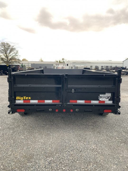 New 2027 Big Tex Trailers 14TD--14C2A-BK (83" X 14') 15.4K Telescopic Dump Trailer