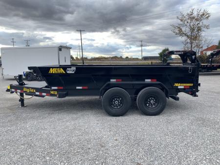New 2027 Big Tex Trailers 14TD--14C2A-BK (83" X 14') 15.4K Telescopic Dump Trailer