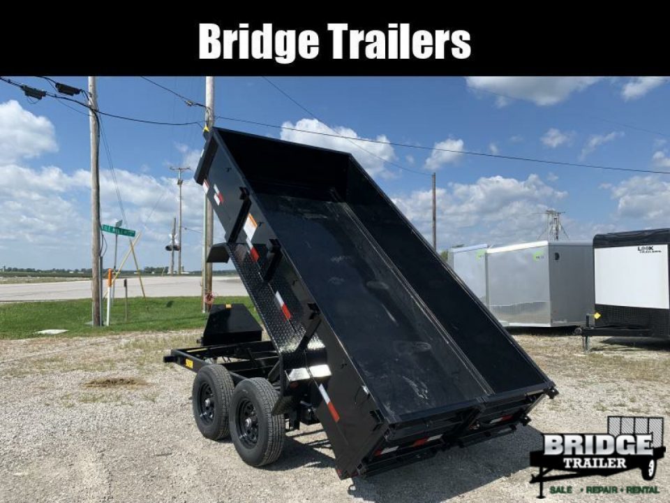 New 2027 Big Tex Trailers 90SR-12BK6SIR (72" X 12') 9.9K Single Ram Dump Trailer