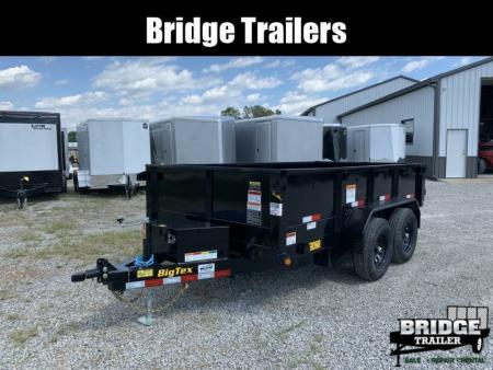 New 2027 Big Tex Trailers 90SR-12BK6SIR (72  X 12') 9.9K Single Ram Dump Trailer