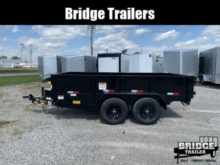 New 2027 Big Tex Trailers 90SR-12BK6SIR (72" X 12') 9.9K Single Ram Dump Trailer