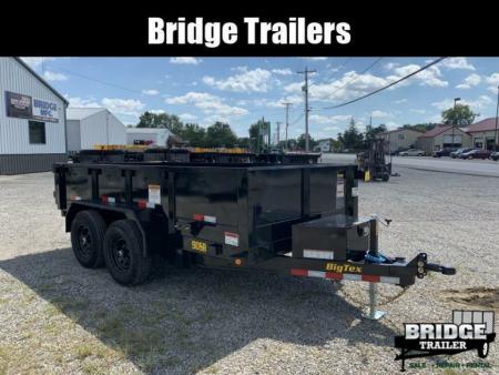 New 2027 Big Tex Trailers 90SR-12BK6SIR (72" X 12') 9.9K Single Ram Dump Trailer