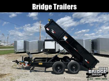 New 2027 Big Tex Trailers 90SR-12BK6SIR (72" X 12') 9.9K Single Ram Dump Trailer