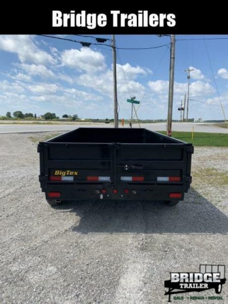 New 2027 Big Tex Trailers 90SR-12BK6SIR (72" X 12') 9.9K Single Ram Dump Trailer