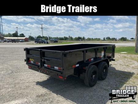 New 2027 Big Tex Trailers 90SR-12BK6SIR (72" X 12') 9.9K Single Ram Dump Trailer