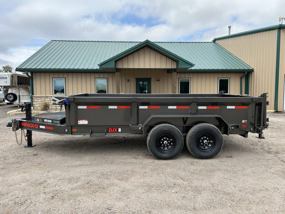 New 2027 MAXX-D DJX 83x14 Dump Trailer