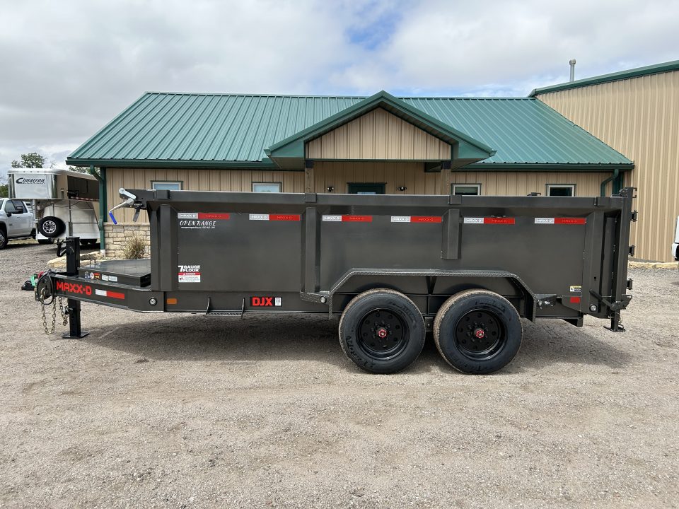 New 2026 MAXX-D DJX 83x14 Dump Trailer