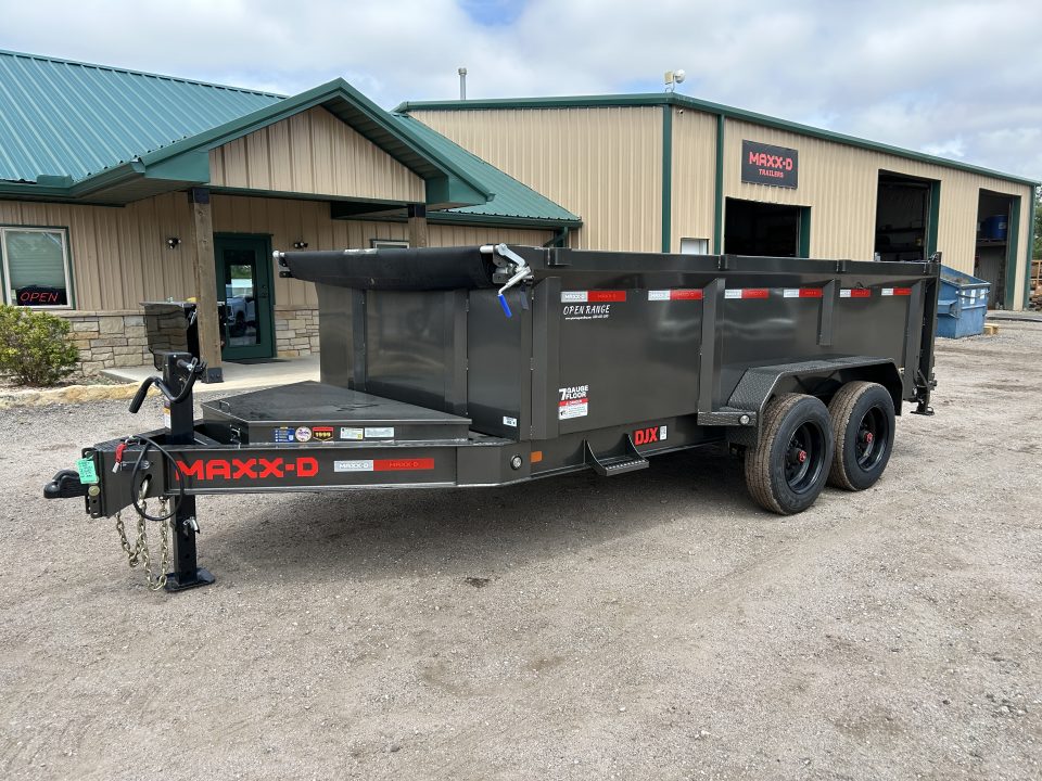 New 2026 MAXX-D DJX 83x14 Dump Trailer