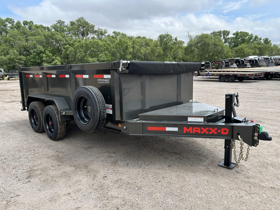 New 2026 MAXX-D DJX 83x14 Dump Trailer