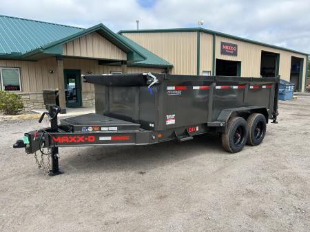 New 2026 MAXX-D DJX 83x14 Dump Trailer