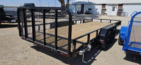 New 2026 PJ Trailers 83" x 20' 2 - 5200# Axle Utility Trailer