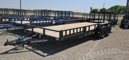 New 2026 PJ Trailers 83" x 20' 2 - 5200# Axle Utility Trailer