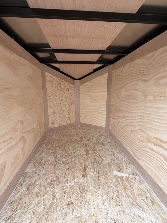 New 2026 4 x 6 Stealth Enclosed Trailer with Barn Door Cargo