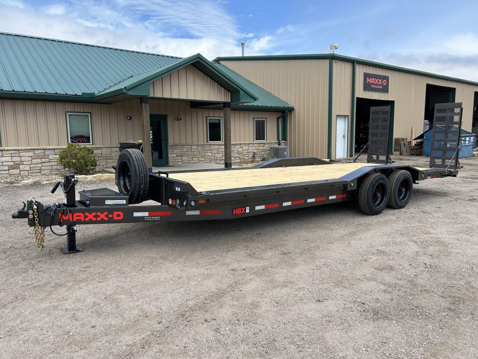 New 2027 MAXX-D H8X 102x24 Equipment Trailer