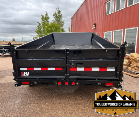 New 2027 PJ DT1 - 7x16 Telescopic Dump Trailer- 15.4K