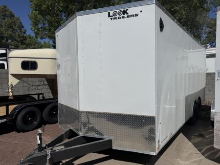 New 2026 Look Trailers 8.5X20 ST DLX Enclosed Cargo 7' Tall Ramp Cargo / Enclosed Trailer