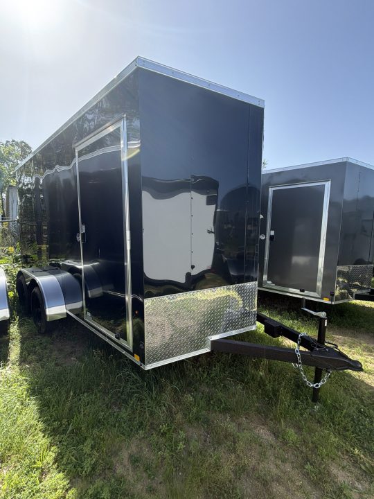 New 2026 Pace American 7 x 14 Outback DLK Flat Top V-Nose 7K