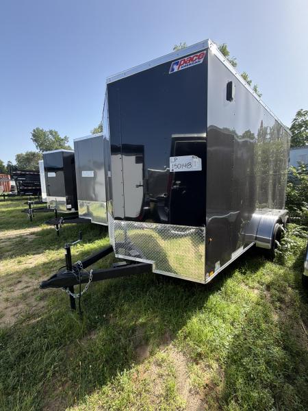 New 2026 Pace American 7 x 14 Outback DLK Flat Top V-Nose 7K