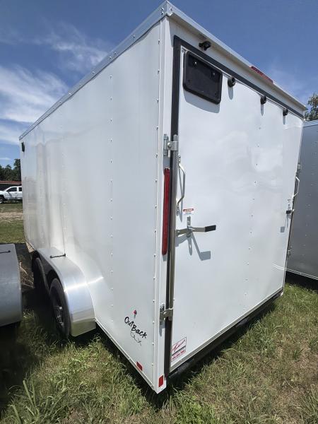 New 2026 Pace American 7 x 16 Outback DLK Flat Top V-Nose 7K