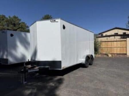 New 2026 Look Trailers 7X16 ST DLX Cargo / Enclosed Trailer Ramp Door