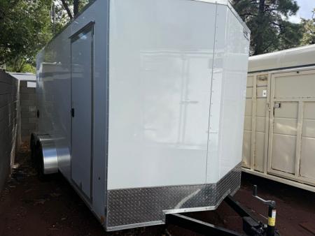 New 2026 Look Trailers 7X16 ST DLX Cargo / Enclosed Trailer Ramp Door