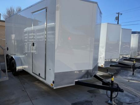 New 2026 Look Trailers 7X16 ST DLX Cargo / Enclosed Trailer Ramp Door