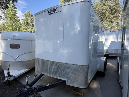 Used 2022 Look Trailers 7X14 ST DLX Cargo / Enclosed Trailer