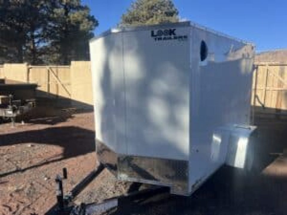 New 2026 Look Trailers 5X8 ST DLX Enclosed Cargo Trailer with Ramp - 137180