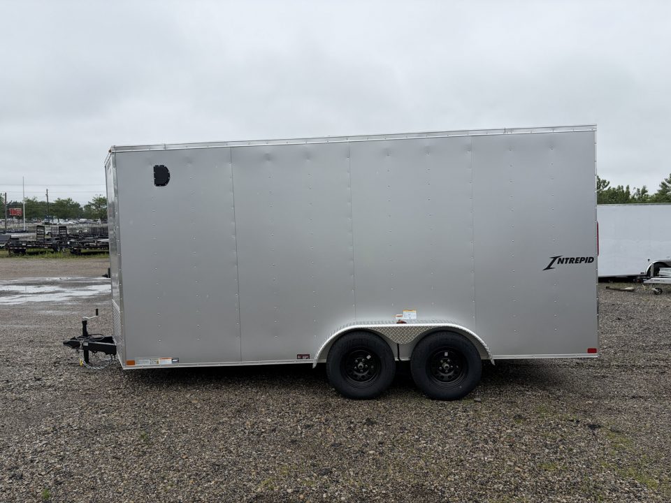 New 2026 Homesteader Trailer INTREPID 7 X 16 FT CARGO TRAILER RAMP DOOR 7 FT INTERIOR