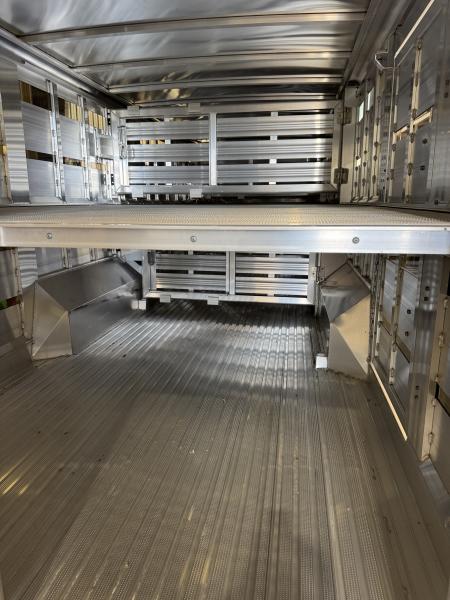 New 2026 Featherlite Trailers 2 Tier Cattle Stock Trailer