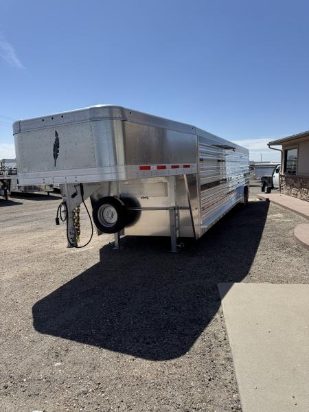 New 2026 Featherlite Trailers 2 Tier Cattle Stock Trailer