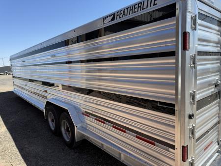 New 2026 Featherlite Trailers 2 Tier Cattle Stock Trailer