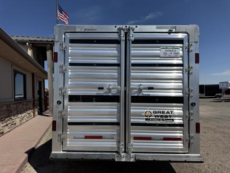 New 2026 Featherlite Trailers 2 Tier Cattle Stock Trailer
