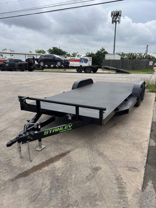 New 2026 Stanley Trailers 83"x20' Steel deck 7k gvwr with Walk Ways Car Hauler